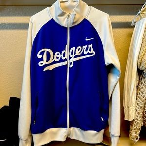 Dodgers Nike Track Jacket sz large